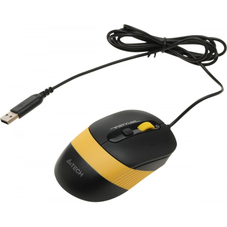 Клавиатура + мышь A4Tech Fstyler F1110 клав:черный/желтый мышь:черный/желтый USB Multimedia (F1110 BUMBLEBEE), фото , изображение 3