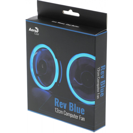 Вентилятор для корпуса AeroCool Rev Blue, фото , изображение 14