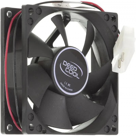 Вентилятор Deepcool XFAN 80 80x80x25mm 4-pin (Molex)20dB 82gr Ret, фото , изображение 2