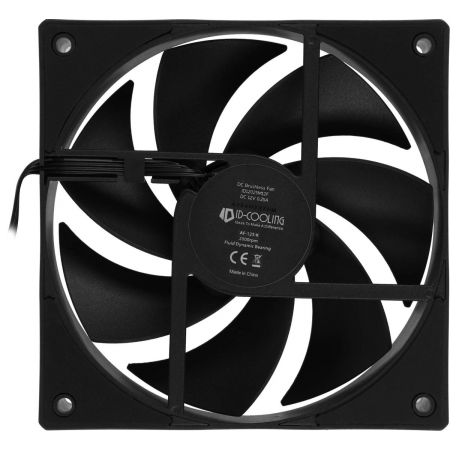 Вентилятор ID-Cooling AF-125-K 120x120mm 4-pin 14-30dB 170gr Ret, фото , изображение 3