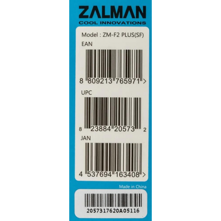 Вентилятор для корпуса ZALMAN ZM-F2 PLUS (SF) ZM-F2 Plus (SF), фото , изображение 9
