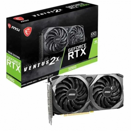 Видеокарта NVIDIA GeForce RTX3060 MSI 12Gb (RTX 3060 VENTUS 2X 12G OC), фото , изображение 5