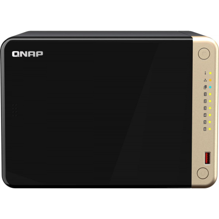 Сетевое хранилище NAS Qnap Original TS-664-8G 6-bay настольный Celeron N5095, фото , изображение 2