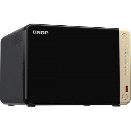 Сетевое хранилище NAS Qnap Original TS-664-8G 6-bay настольный Celeron N5095, фото , изображение 3