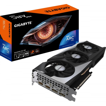 Видеокарта Gigabyte A380 GAMING OC GV-IA380GAMING OC-6GD, фото , изображение 8