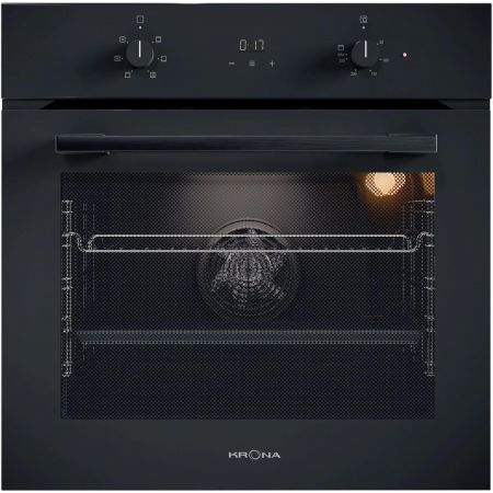 Электрический духовой шкаф KRONA MAGNETE 60 BL/BL, фото 