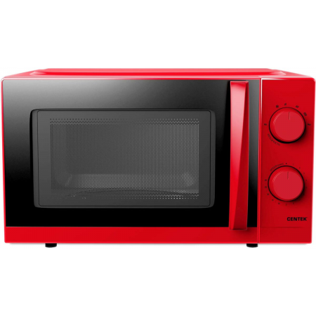 СВЧ Centek CT-1571 (Красный) 700W  открывание дверцы ручкой, премиальная упаковка,таймер 30 мин, фото 
