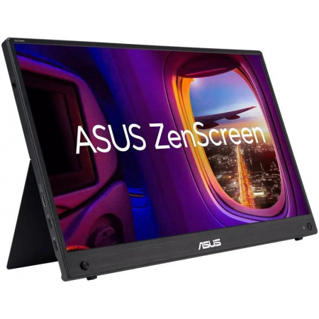 Монитор Asus 15.6 ZenScreen MB16AHG черный IPS LED 16:9 HDMI матовая 300cd 178гр/178гр 1920x1080 144Hz FreeSync Premium FHD USB, фото , изображение 2