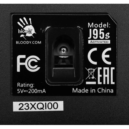 Мышь проводная A4Tech Bloody J95s Черный, фото , изображение 11