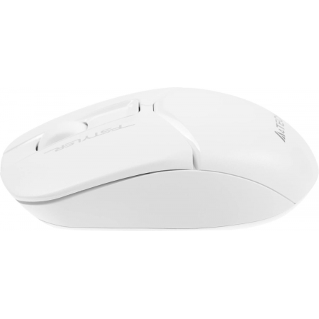 Мышь A4Tech Fstyler FB12 белый оптическая (1200dpi) беспроводная BT/Radio USB (3but), фото , изображение 2