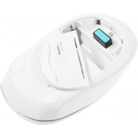 Мышь A4Tech Fstyler FB12 белый оптическая (1200dpi) беспроводная BT/Radio USB (3but), фото , изображение 5