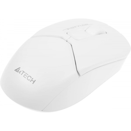 Мышь A4Tech Fstyler FB12 белый оптическая (1200dpi) беспроводная BT/Radio USB (3but), фото , изображение 8
