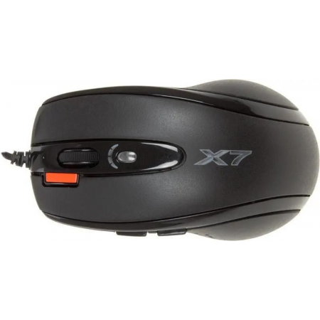 Мышь проводная A4Tech X-710BK Чёрный, фото , изображение 2