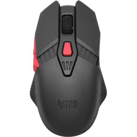 Мышь Acer Nitro OMR305 черный оптическая (3200dpi) беспроводная BT/Radio USB (6but), фото , изображение 3