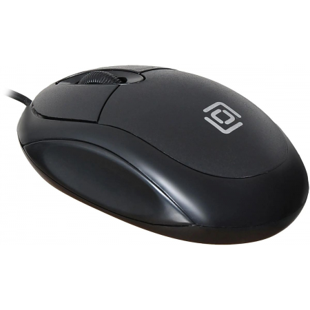 Мышь Оклик 105S черный оптическая (800dpi) USB для ноутбука (3but), фото , изображение 10