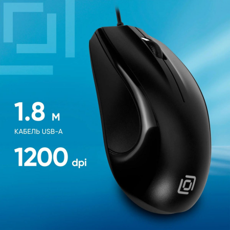 Мышь Oklick 185V2 Black, фото , изображение 5