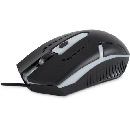 Мышь Оклик 398G черный оптическая (2400dpi) USB для ноутбука (4but), фото , изображение 14