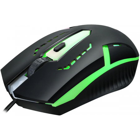 Мышь Оклик 398G черный оптическая (2400dpi) USB для ноутбука (4but), фото , изображение 5