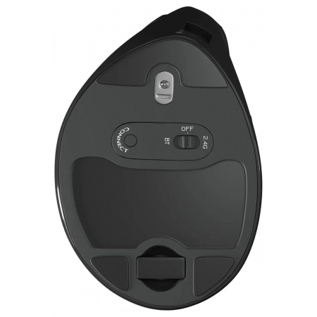 Мышь Oklick/Оклик 990MW черный оптическая (2400dpi) silent беспроводная BT/Radio USB для ноутбука (9but), фото , изображение 10