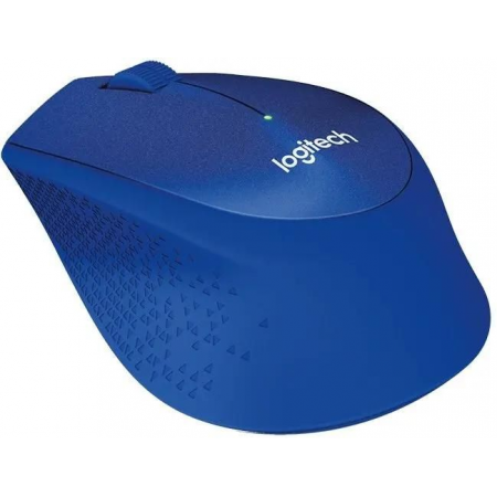 Мышь Logitech M330 Silent Plus синий оптическая (1000dpi) silent беспроводная USB (2but), фото , изображение 2