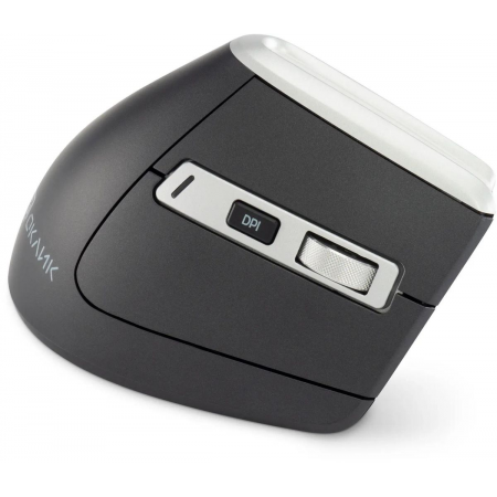 Мышь Оклик 991MW серый оптическая (2400dpi) silent беспроводная BT/Radio USB для ноутбука (7but), фото , изображение 8