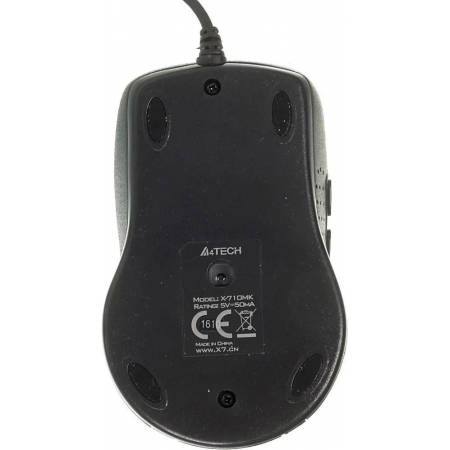 Мышь проводная A4Tech X-710MK (X-710MK USB) Чёрный, фото , изображение 2