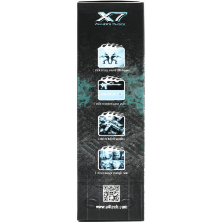 Мышь проводная A4Tech XL-750BH Чёрный, фото , изображение 9