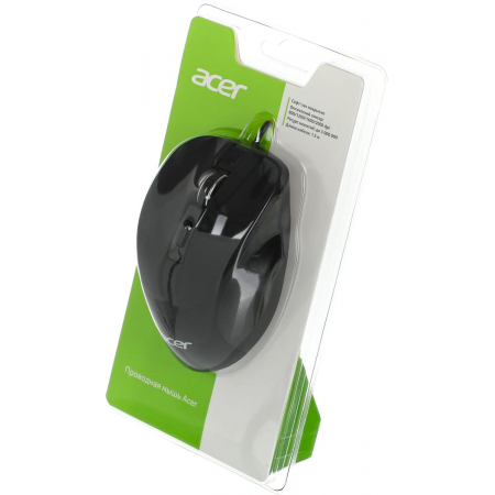 Мышь проводная Acer OMW120 (ZL.MCEEE.00H) Чёрный, фото , изображение 12