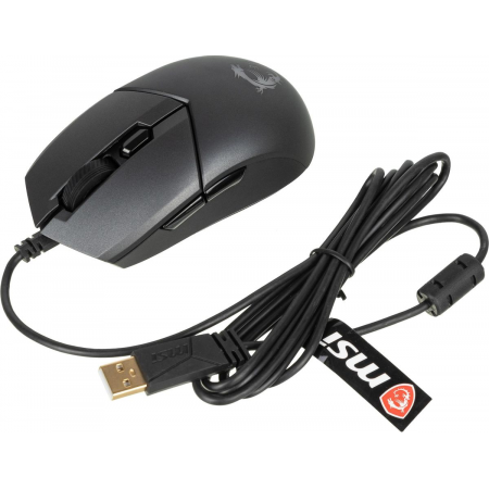 Мышь проводная MSI Clutch GM11 (S12-0402030-CLA) чёрный, фото , изображение 6