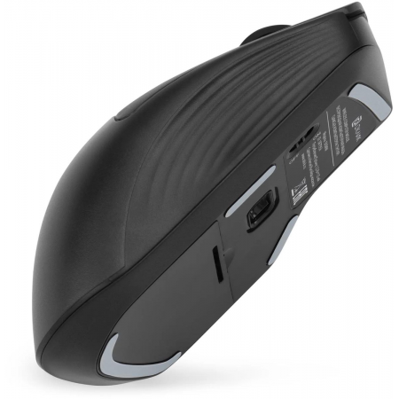 Мышь Оклик 501MW черный оптическая (2400dpi) беспроводная USB для ноутбука (6but), фото , изображение 4