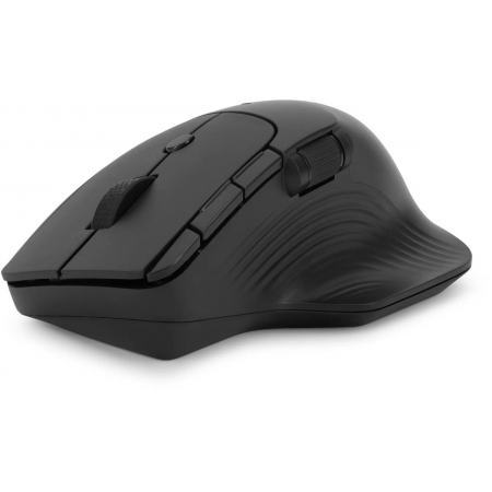 Мышь Оклик 501MW черный оптическая (2400dpi) беспроводная USB для ноутбука (6but), фото , изображение 9