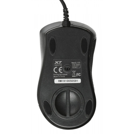 Мышь проводная A4Tech XL-747H Чёрный, фото , изображение 3