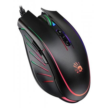 Мышь проводная A4Tech Q81 Bloody Curve Чёрный, фото , изображение 2