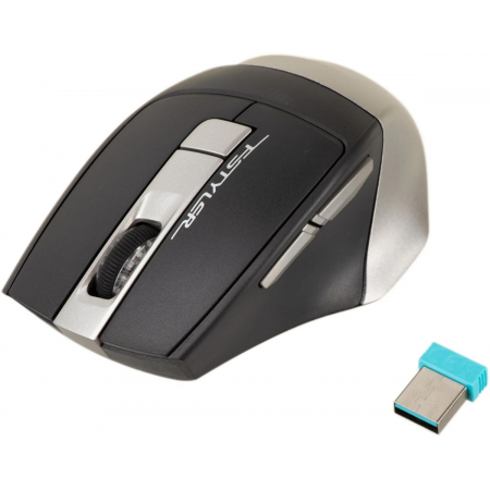 Мышь беспроводная A4Tech Fstyler FB35 (FB35SMOKYGREY) Серый, фото , изображение 3