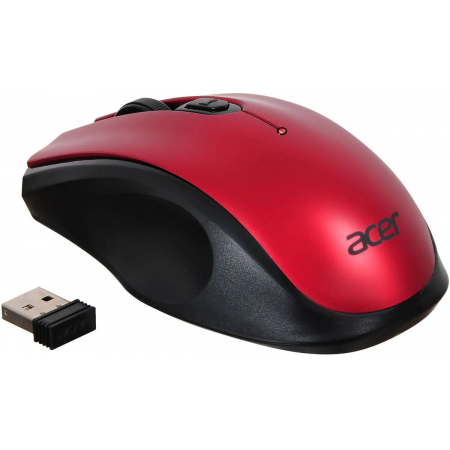 Мышь беспроводная Acer OMR032 (ZL.MCEEE.009) Красный, Чёрный, фото , изображение 6