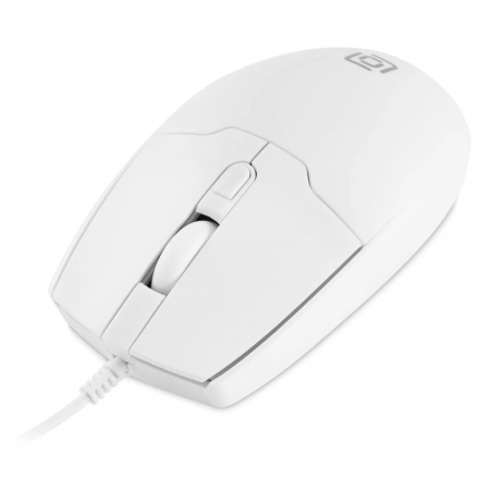 Мышь Оклик 147M белый оптическая (2000dpi) USB (4but), фото , изображение 7