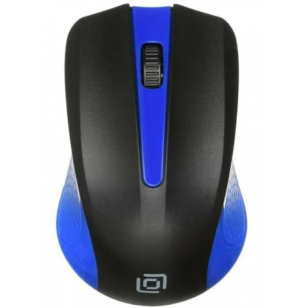 Мышь Oklick 485MW Black-Blue USB Синий, фото 