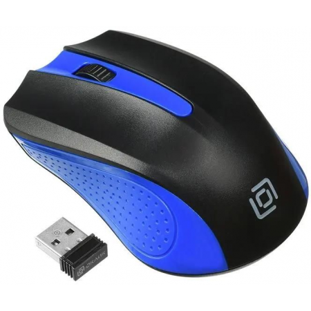 Мышь Oklick 485MW Black-Blue USB Синий, фото , изображение 5