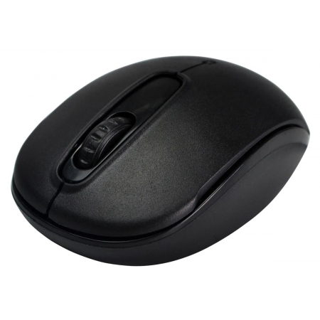Мышь Оклик 505MW черный оптическая (1000dpi) беспроводная USB для ноутбука (3but) Черный, фото , изображение 5