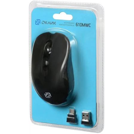 Мышь  Oklick 610MWC Black, фото , изображение 13