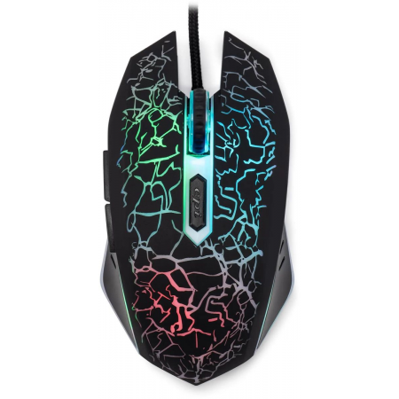 Мышь Оклик 896G черный оптическая (12800dpi) USB для ноутбука (5but), фото , изображение 2