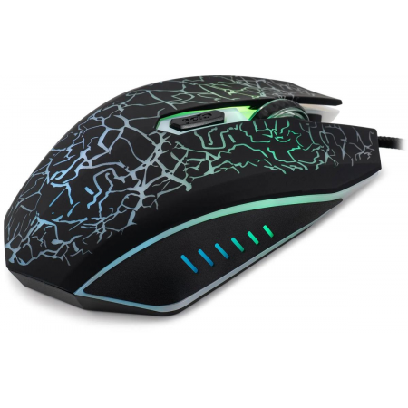 Мышь Оклик 896G черный оптическая (12800dpi) USB для ноутбука (5but), фото , изображение 12