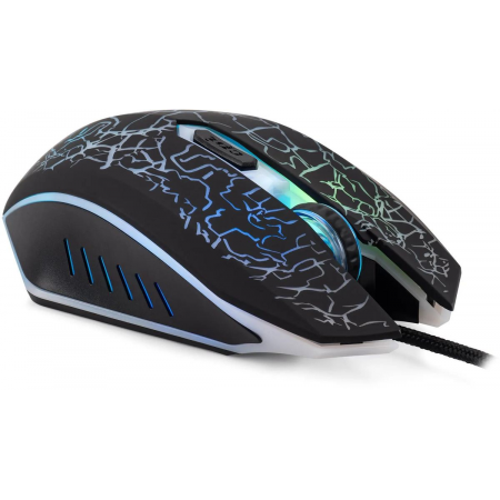 Мышь Оклик 896G черный оптическая (12800dpi) USB для ноутбука (5but), фото , изображение 13