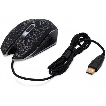 Мышь Оклик 896G черный оптическая (12800dpi) USB для ноутбука (5but), фото , изображение 17