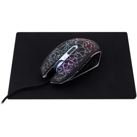 Мышь Оклик 896G черный оптическая (12800dpi) USB для ноутбука (5but), фото , изображение 18