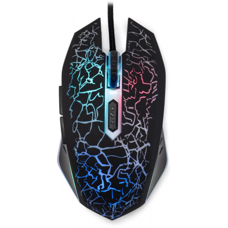 Мышь Оклик 896G черный оптическая (12800dpi) USB для ноутбука (5but), фото , изображение 3