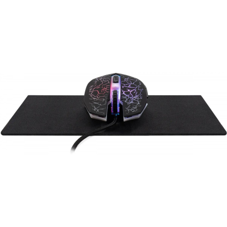 Мышь Оклик 896G черный оптическая (12800dpi) USB для ноутбука (5but), фото , изображение 21