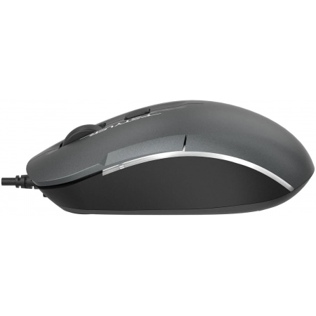 Мышь проводная A4Tech Fstyler FM26 USB (SMOKY GREY) (1971607), фото , изображение 6