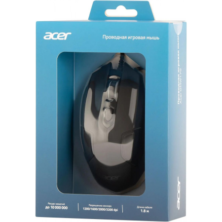 Мышь проводная Acer OMW170 (ZL.MCEEE.00R) Чёрный, фото , изображение 12