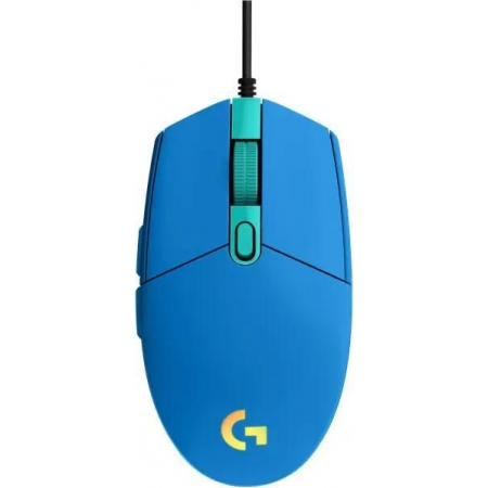 Мышь проводная Logitech G102 LIGHTSYNC (910-005810) Синий, фото , изображение 2